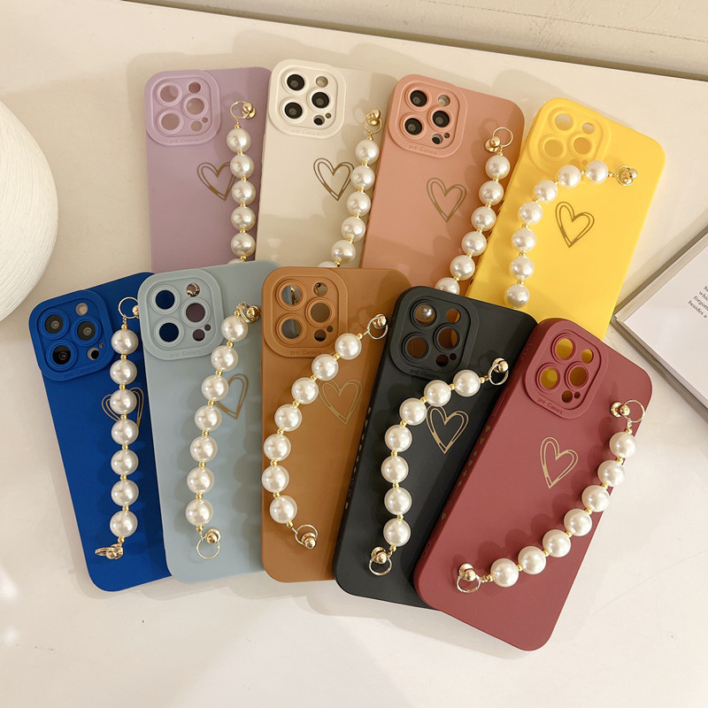 Нов защитен капак на Apple iPhone14 Pearl Breclet, цялостна защита на обектива, модернизиран калъф за мобилен телефон